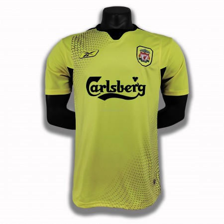 Herre Fotballdrakter Liverpool Borte Retro 2004-2005 Kortermet